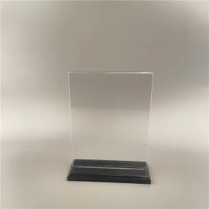 Transparent Magnetic Acrylic Table Display Stand A4 A5 A6 Photo Place Card Holder