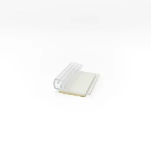 Transparent PVC Adhesive Label Holders for Supermarket Shelf Talkers Price Tag Labels Convenient Easy Installation