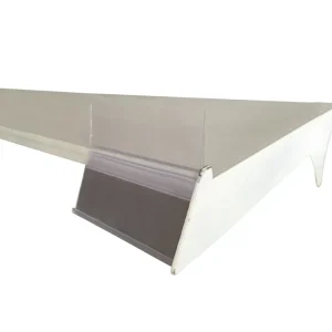 Transparent PVC Card Strip 1000mm Eco-Friendly Food Grade for Supermarket Embedded Shelf Easy Installation Supplies