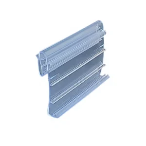 Transparent PVC Label Holder for Gondola Shelf Shelving Data Strip Display Rack Esl Hanger Clip Convenient Easy