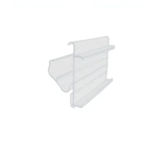 Transparent PVC Shelf Label Holder for Gondola Shelving Insert Strips Display Rack with ESL Hanger Clip