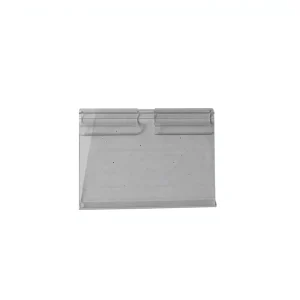 Transparent Plastic Label Holder for Retail Price Tag Clip Adhesive Backing Bulk Supply Shelf Edge