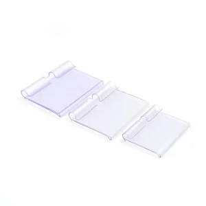 Transparent Price Tag Holder Supermarket Large Price Label Holder Shelf