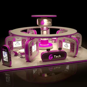 Trending Modern Fashion Event Booth Modular Assembly for Influencer Style Pop Up Store Stand