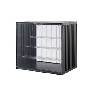 Trendy Figure Display Cabinet Transparent Acrylic Storage Rack Dolls Toys Blind Box Display Box Bubble Mart 1.3kg