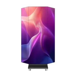 Tri foldable Led Poster Display 4k P1.86 P2 P2.5 P3 LED Poster Stand Screen Board Banner Hanging Exhibition LED Display