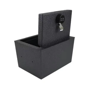 Tuojue Metal Anti-Theft Lock Box Heavy-Duty Console Truck Safe for Cadillac Escalade Interior Accessories Kits