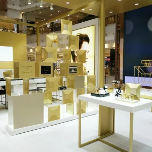 Turnkey Modern Fashion Modular Assembly Exhibition Stand Booth for Pop Up Store Event Mall