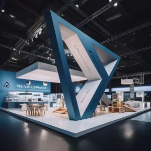 Turnkey Modern Fashion Modular Assembly Exhibition Stand Booth for Pop Up Store Event Mall