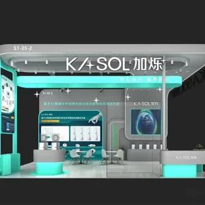 Turnkey Solution Modern Fashion Modular Assembly Exhibition Stand Booth for Pop Up Store Mall
