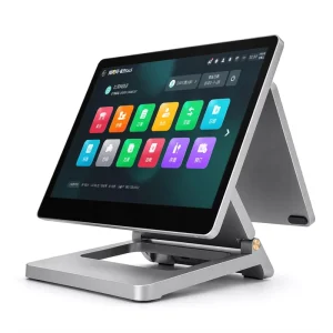 Ultra Thin 15.6 Inch POS Systems Hardware Cash Register Dual Touch Screen POS System