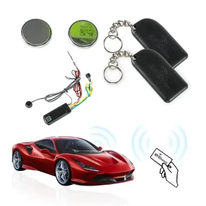 Universal 12V Auto Intelligent Secret Lock Anti Theft Device 2.4Ghz Rfid Engine Lock Intelligent Auto Anti Theft Car Immobilizer