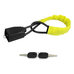 Universal Anti Theft Car Device Lock Car Theft Prevention Steering Wheel Lock With 2 Keys for Car Vehicles Truck