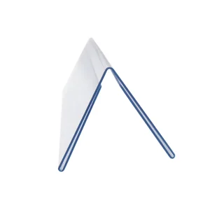 V Shape Acrylic Office Desktop Name Plate Price Sign Display Business Card Table Number Holder Stand Business Supermarket