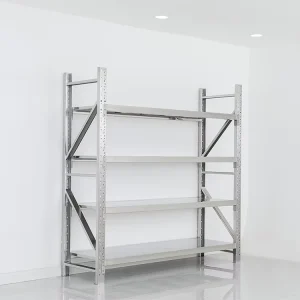 Versatile Steel Storage Rack 200kg Wear resistant Shelves For Retail Supermarket Stockroom Shelving System