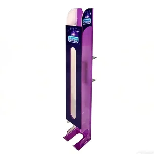 Wall Mounted Acrylic Condom Dispenser Plexiglass Condom Display With Bracket Acrylic Wall Condom Display Rack