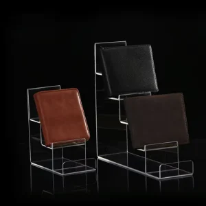 Wallet Acryl Display Stand Rack Holder