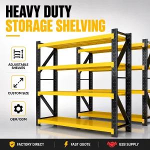 Warehouse Equipment Storage Stacking Racks Light Duty Rack Shelf