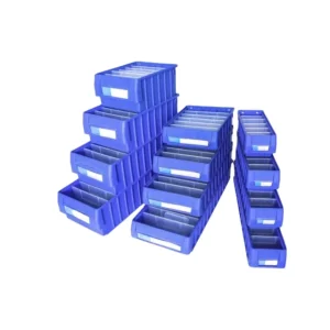 Warehouse Plastic Stackable Storage Bin Tool Box With Plastic Separator