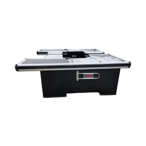 Warehousing and Supermarket Supplies Supermarket Checkout Counter Equipment Steel and Wood Cash Counter