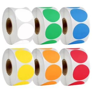 Waterproof Blank Colorful Barcode Adhesive Shipping Thermal Paper Roll 100x150mm 4×6 Labels