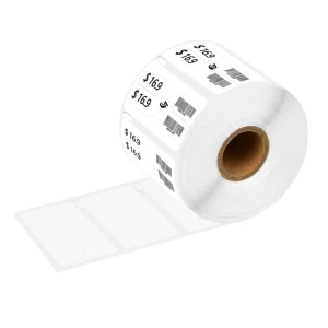 Waterproof Custom Thermal Labels for Jewelry Barcode Labels Adhesive Price Tag Stickers Jewelry Thermal Labels