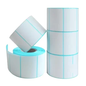 Waterproof Direct Thermal Label 50x25mm 2x1inch 4×2 Self Adhesive Thermal Paper Sticker Barcode Printing Label Rolls