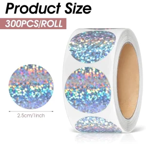 Waterproof Laser Holographic Anti-counterfeiting Labels 3D UV Security Seal Stickers for Brand Protection