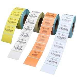 Waterproof Oil Proof Food Labels 40mmx30mm Direct Thermal Printed Self Adhesive Sticker Roll Barcode Scale Label Paper Promotion