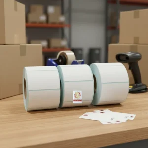 Waterproof Sticker Label Thermal Label Rolls 4×6 Inch Direct Barcode Stickers Roll