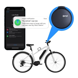 Waterproof Unlimited Tracking Device Global Positioning Anti theft Mini Bluetooths Ebike Tracker With Find My