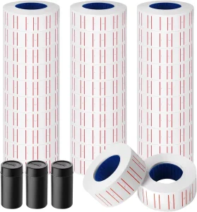 White Offset Paper Price Tags and Stickers for Industrial Use and Exhibition Supermarket Labels