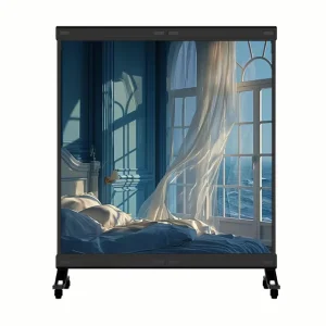 Wide Viewing Angle Holographic Transparent LED Display with Clear Image Customizable Size for Museum Exhibitions