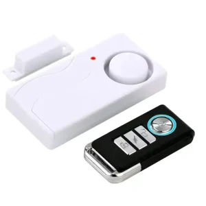 Wireless Independent Door Magnetic Alarm System 109dB Door Security Alarm Window Door Opening Sensors With Remote Control