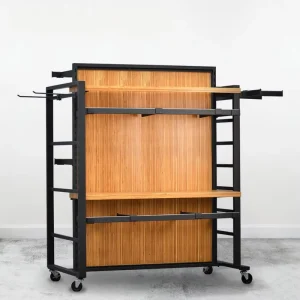 Wooden Display Gondola Shelving for Supermarket and Retail Shop