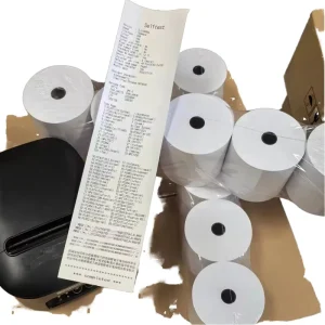 Xin Yu Rui Factory Price Thermal Paper Rolls 57x40mm and 80x80mm Bill Register Rolls