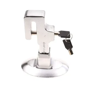 YH1192 Anti Theft Key Unlock Steel and Zinc Alloy Car Brake Pedal Lock