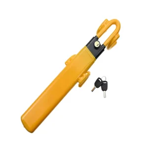 YH1957 Heavy Duty Steel Double Hook Locks Vehicle Anti-Theft Security Clamp Adjustable Length U-Shaped Retractable Lock