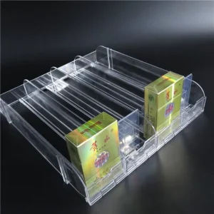 塑料货架分隔器 用于烟草香烟展示