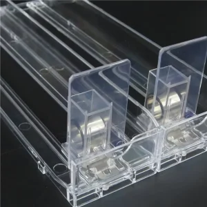 制造免费样品定制尺寸免费样品货架推动器用于卷烟推料系统丙烯酸货架分割器