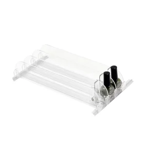 化妆品、口红、指甲油收纳架超市可调节宽度香烟架推杆分隔系统
