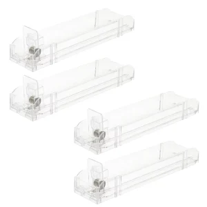 自动饮料架推动托盘滑动冰箱弹簧装载零售展示产品分隔器瓶子推动系统