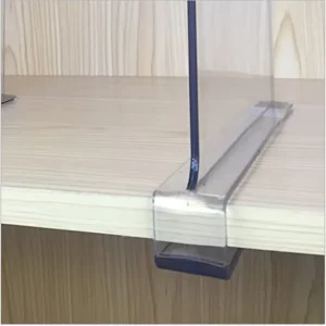 工厂价格塑料透明亚克力货架分割器