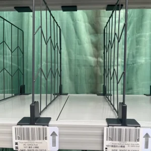 家用和商业两用钢丝架分隔板，适用于衣柜、储藏柜和零售超市货架