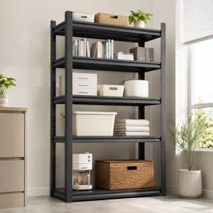 5 Tier 150KG Load Capacity Warehouse Wire Storage Shelf Steel Rack and Shelving for Goods